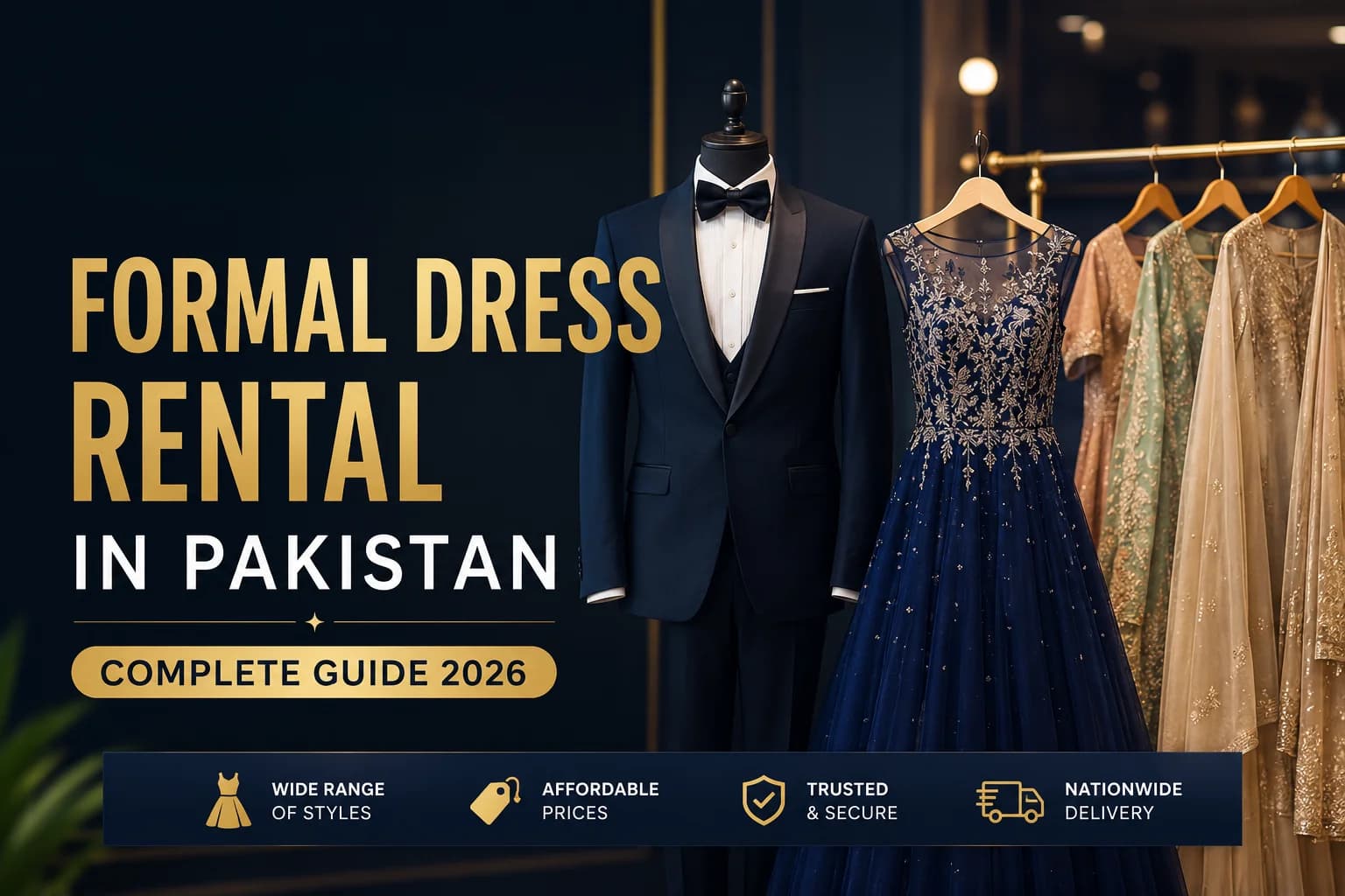 Formal Dress Rental for Events in Pakistan — Complete Guide 2026