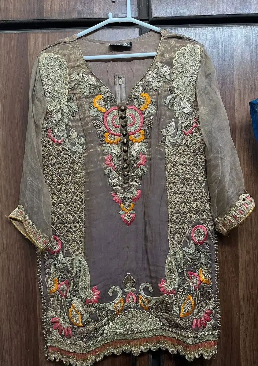 Fully fancy embroidered dress