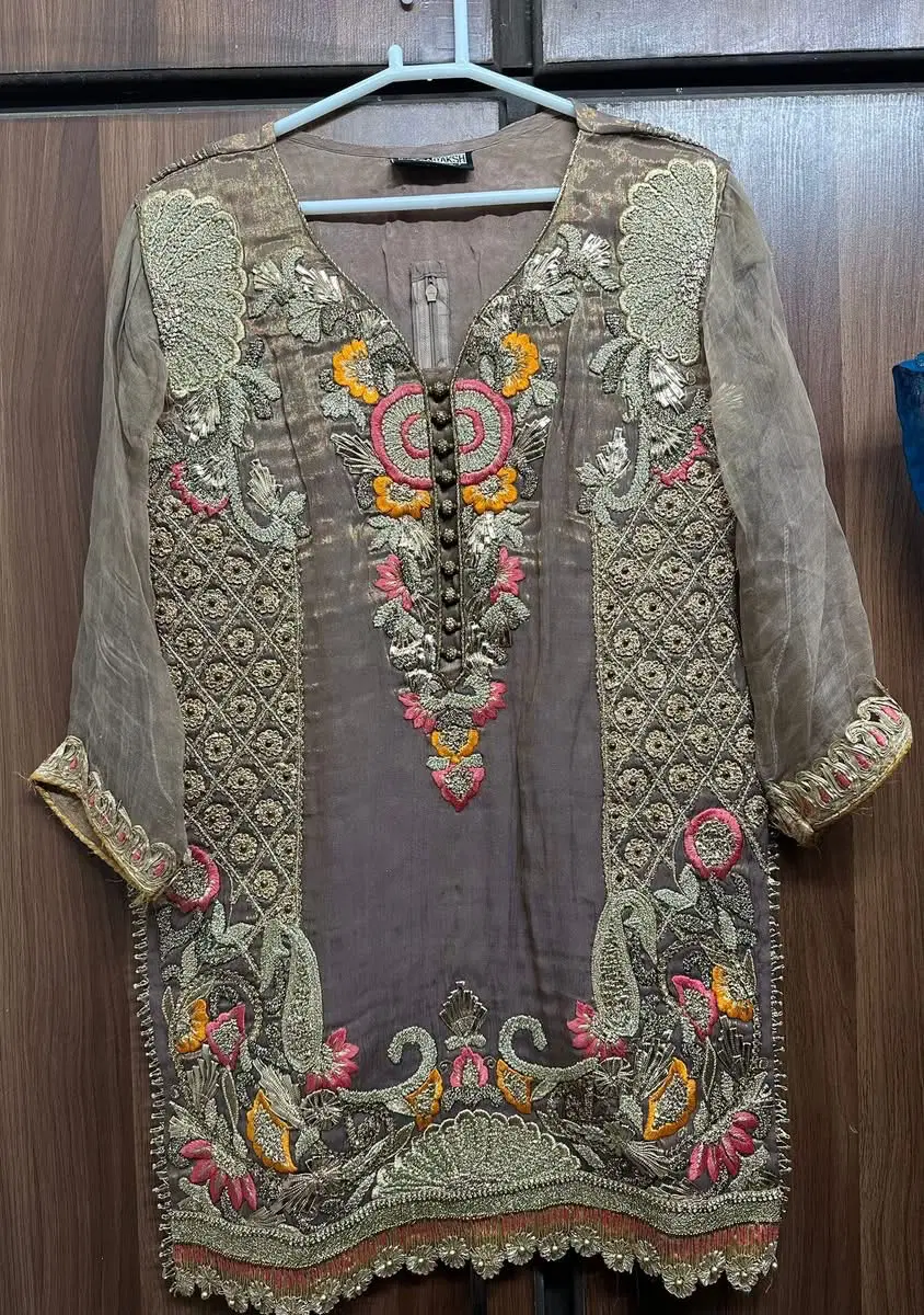 Fully fancy embroidered dress