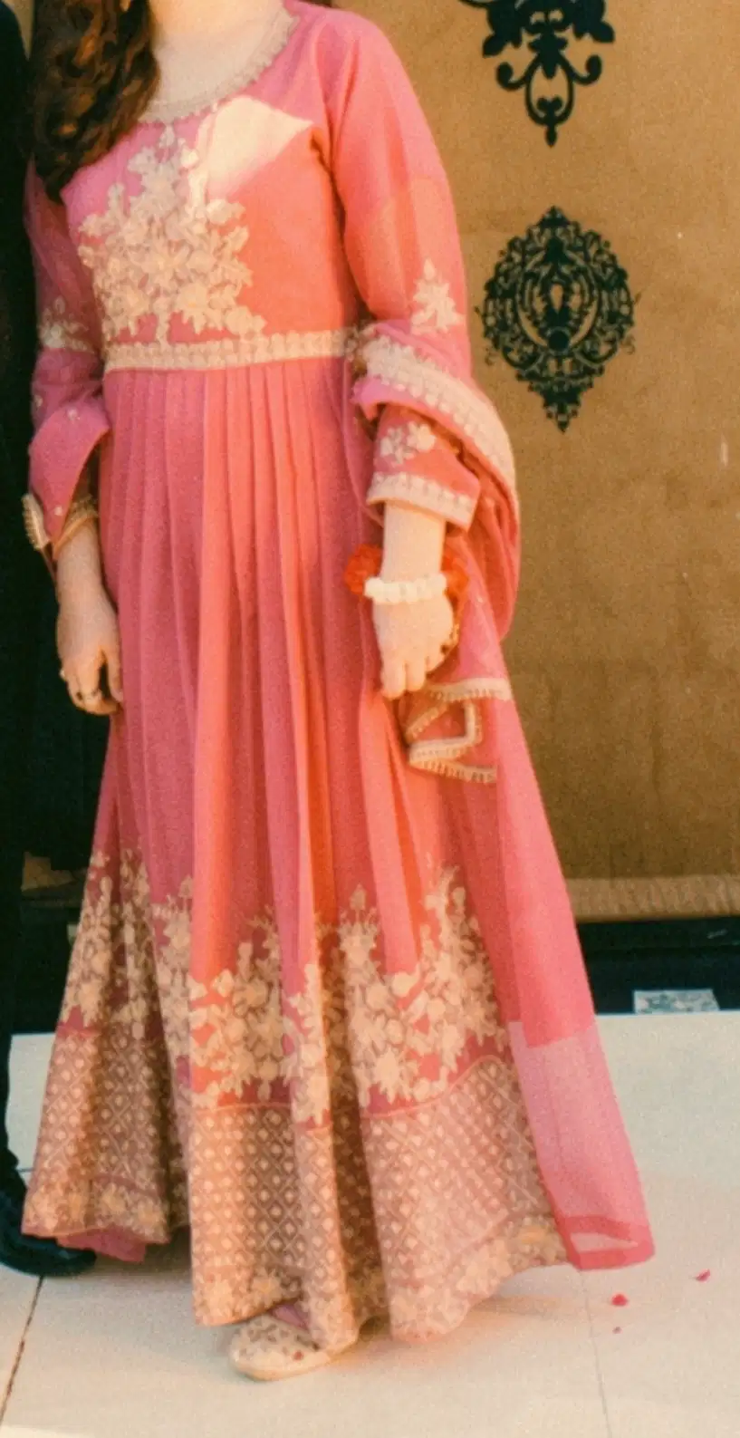 Purple Chiffon Long / Floor-length Anarkali