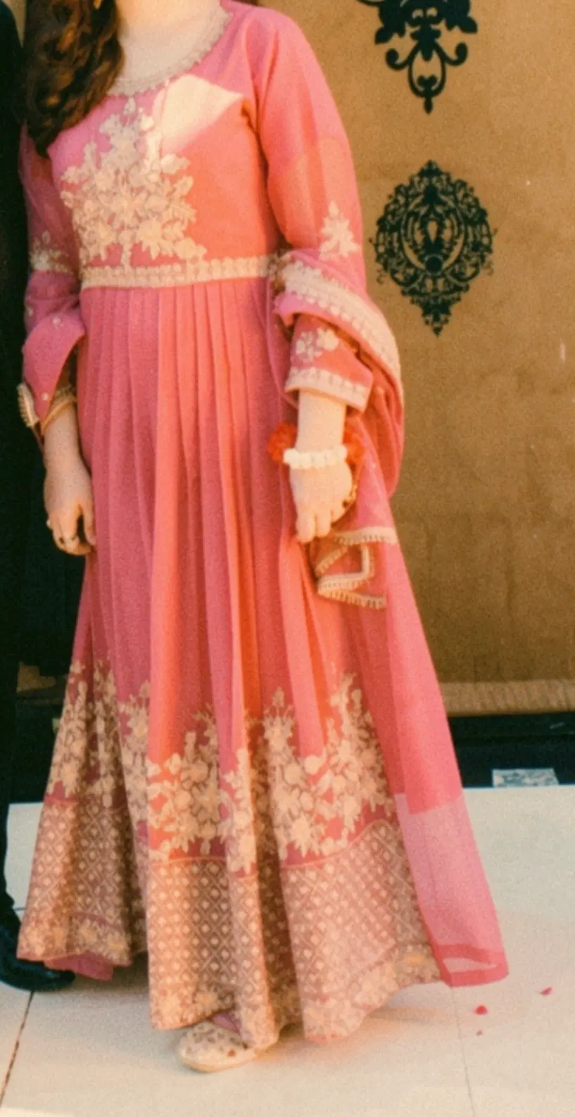 Purple Chiffon Long / Floor-length Anarkali