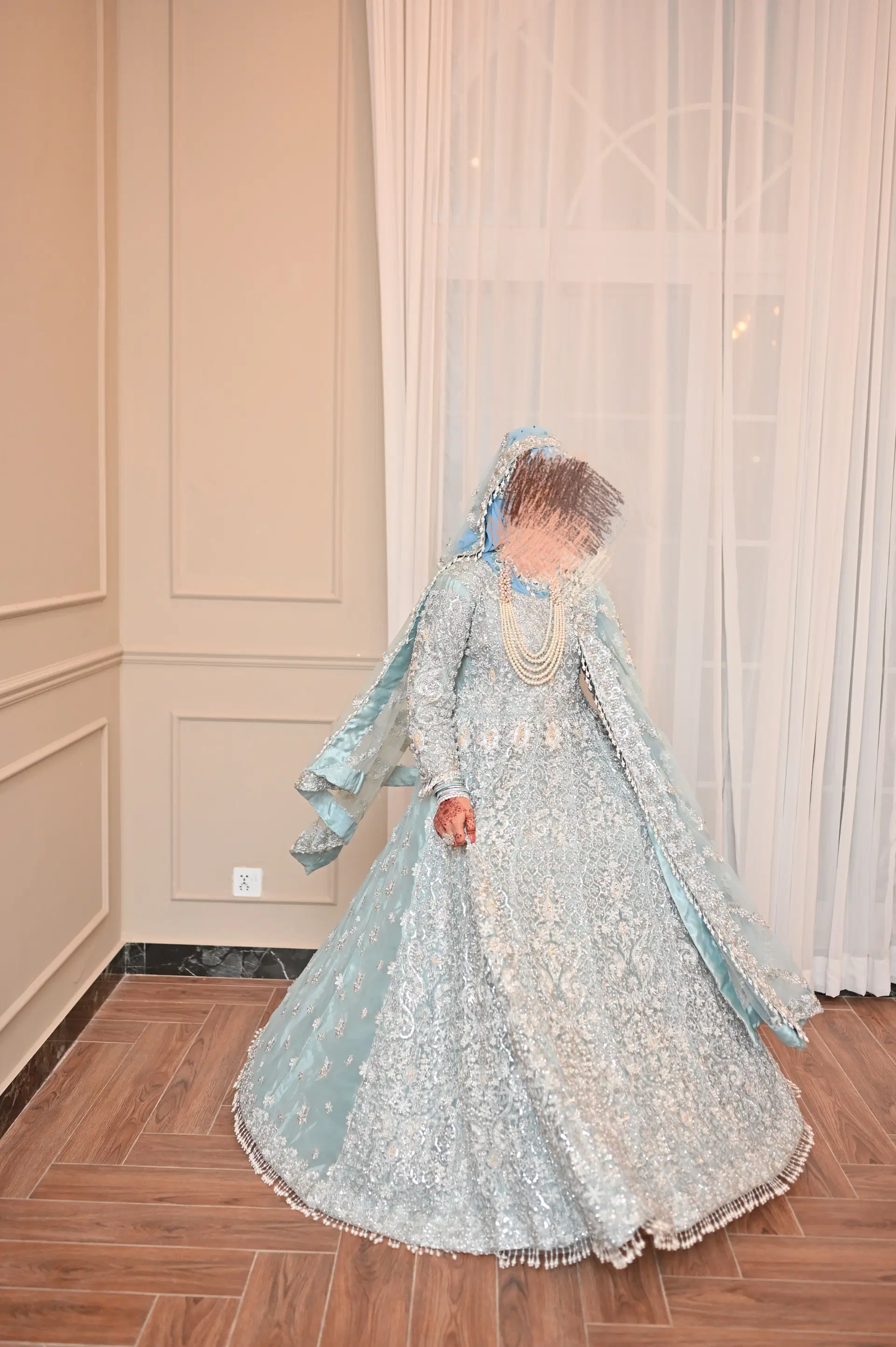 Blue Bridal Maxi / Gown