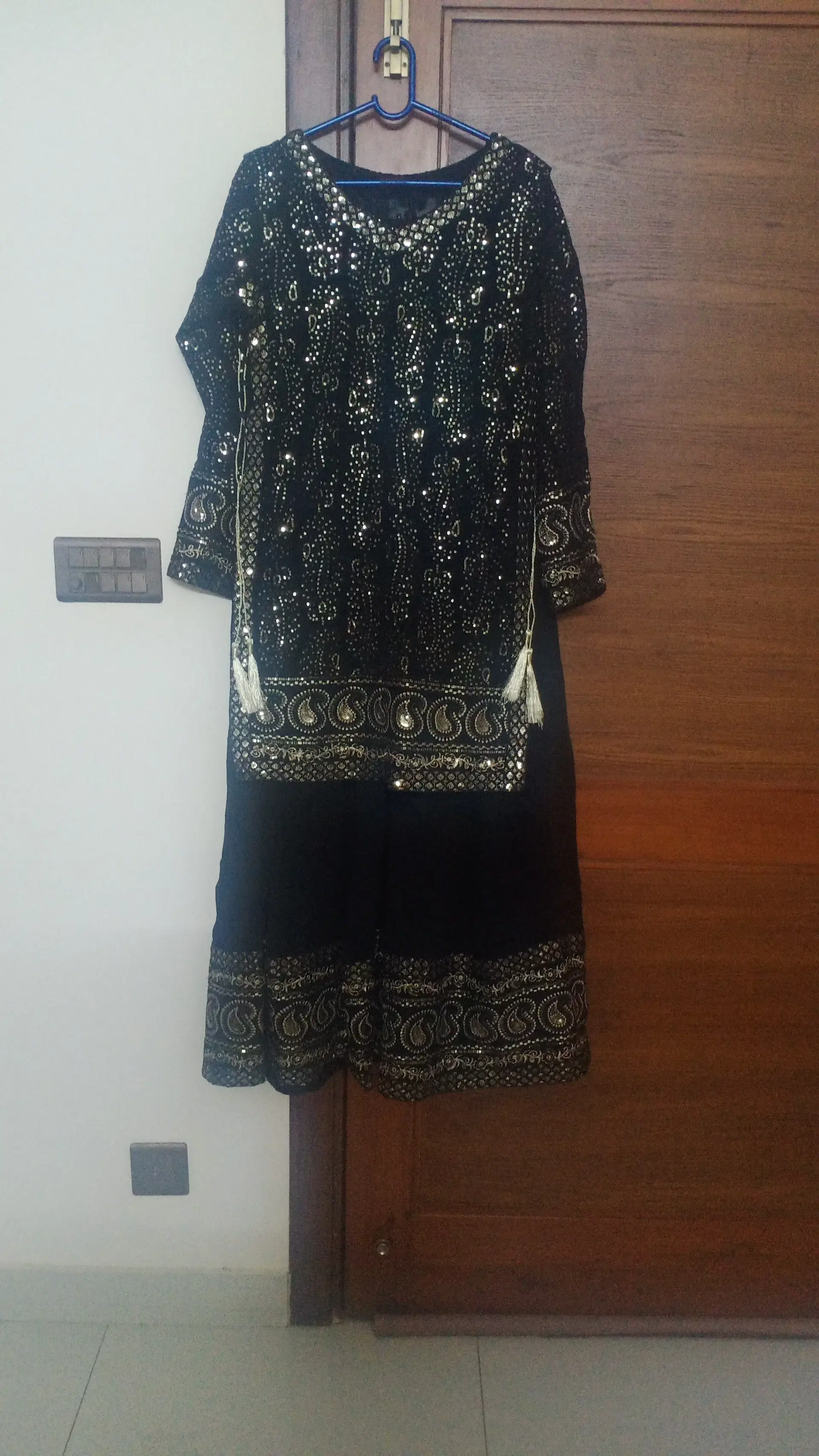 Black Cape Gown